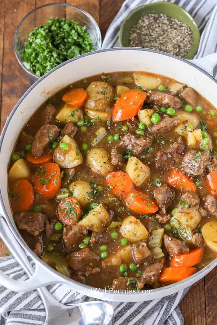 Hearty Classic Beef Stew with Vegetables