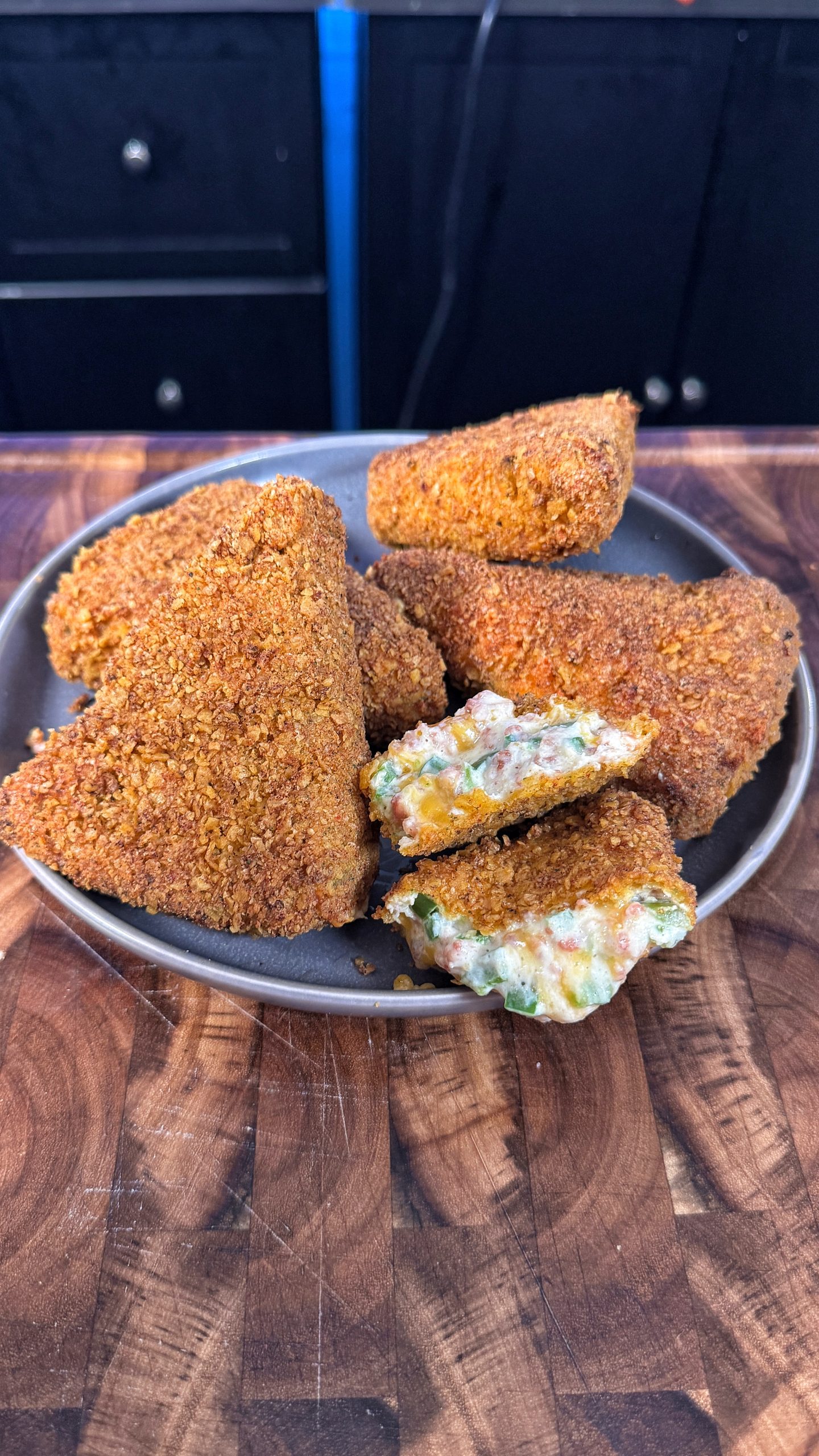 Crispy Deep-Fried Jalapeño Popper Doritos Wedges