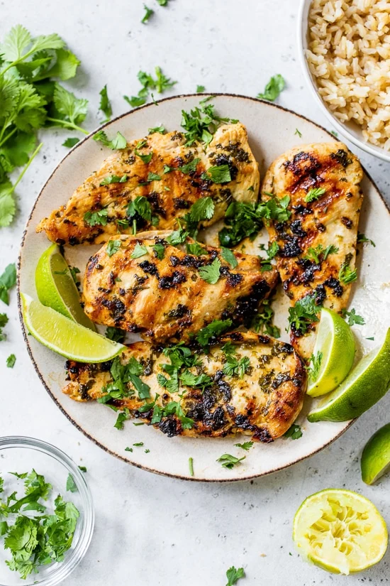 Zesty Cilantro Lime Chicken Breast – Easy healthy recipes with chicken breast